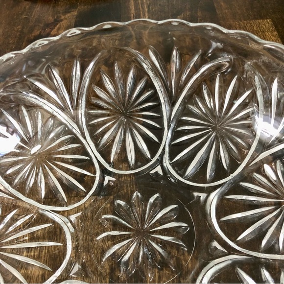 VINTAGE Anchor Hocking Medallion ’Star & Cameo’ Bowl - Picture 3 of 6